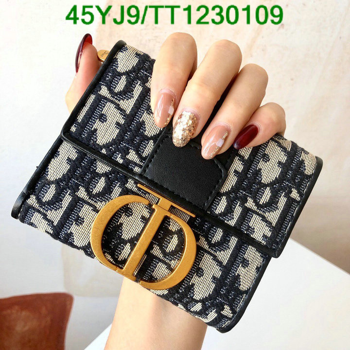 Dior-Wallet(4A) Code: TT1230109 $: 45USD