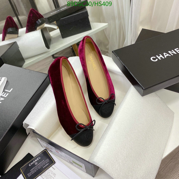 Chanel-Women Shoes Code: HS409 $: 89USD