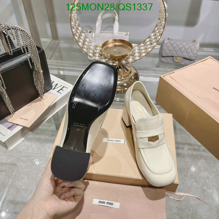 Miu Miu-Women Shoes Code: QS1337 $: 125USD