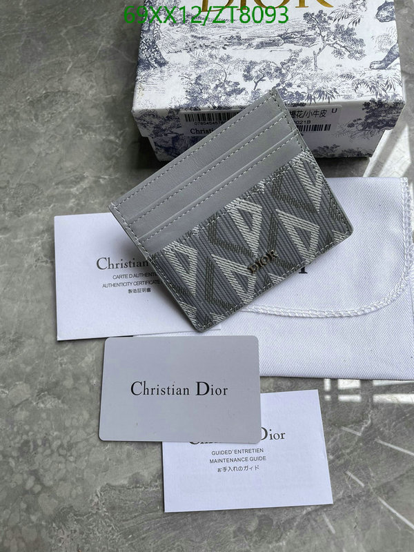 Dior-Wallet-Mirror Quality Code: ZT8093 $: 69USD