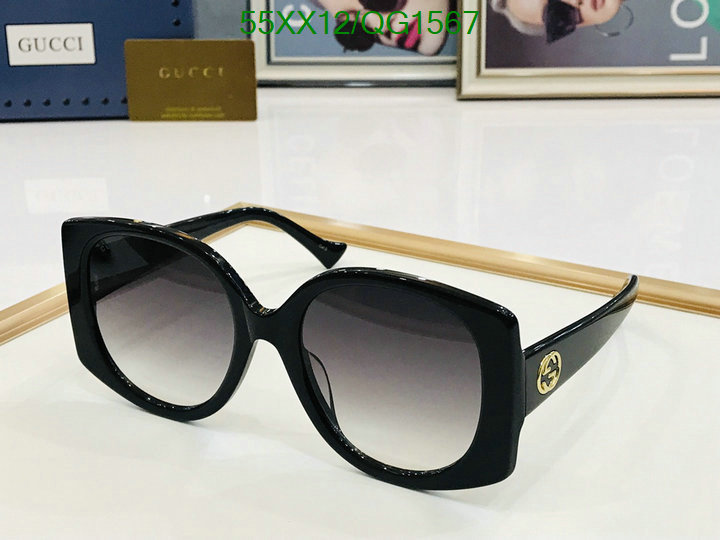 Gucci-Glasses Code: QG1567 $: 55USD