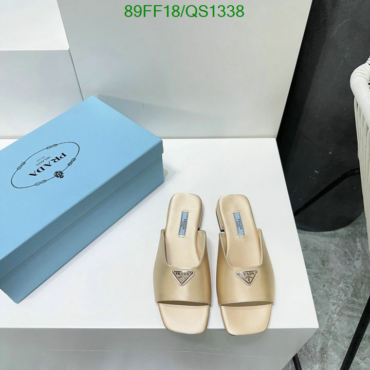 Prada-Women Shoes Code: QS1338 $: 89USD