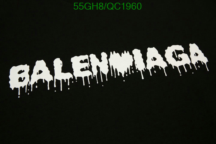 Balenciaga-Clothing Code: QC1960 $: 55USD