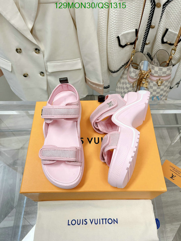 LV-Women Shoes Code: QS1315 $: 129USD