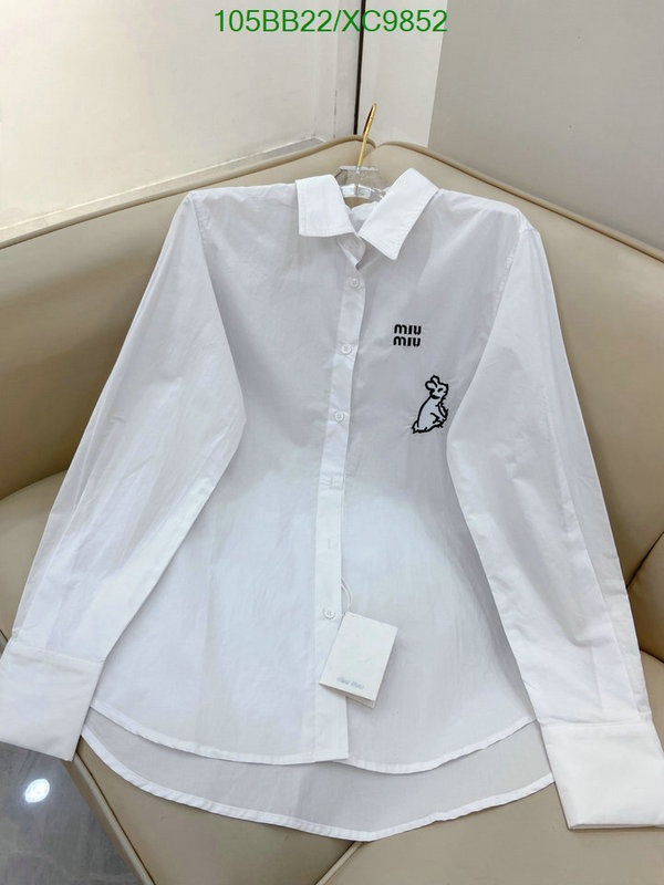 MIUMIU-Clothing Code: XC9852 $: 105USD