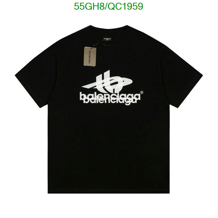 Balenciaga-Clothing Code: QC1959 $: 55USD