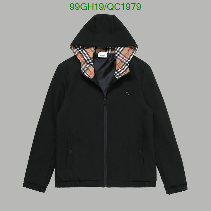 Burberry-Clothing Code: QC1979 $: 99USD