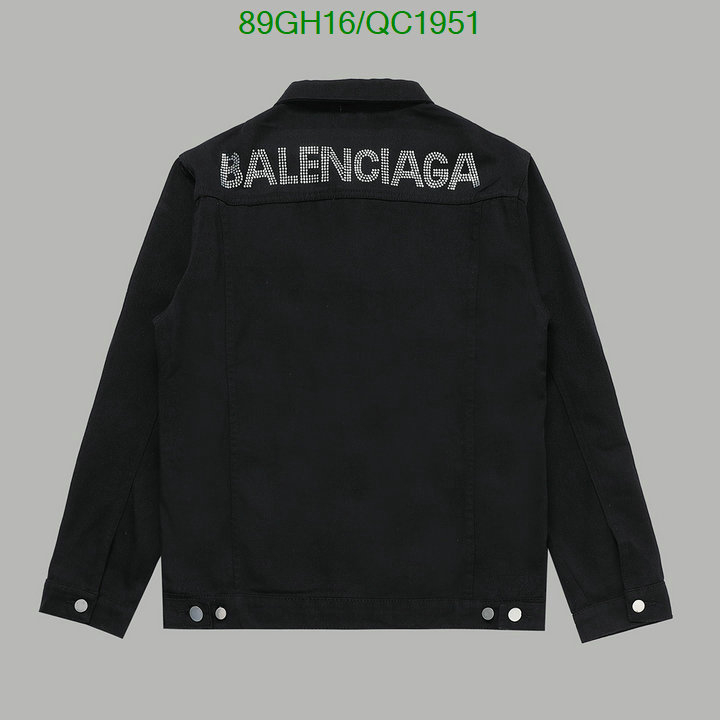 Balenciaga-Clothing Code: QC1951 $: 89USD