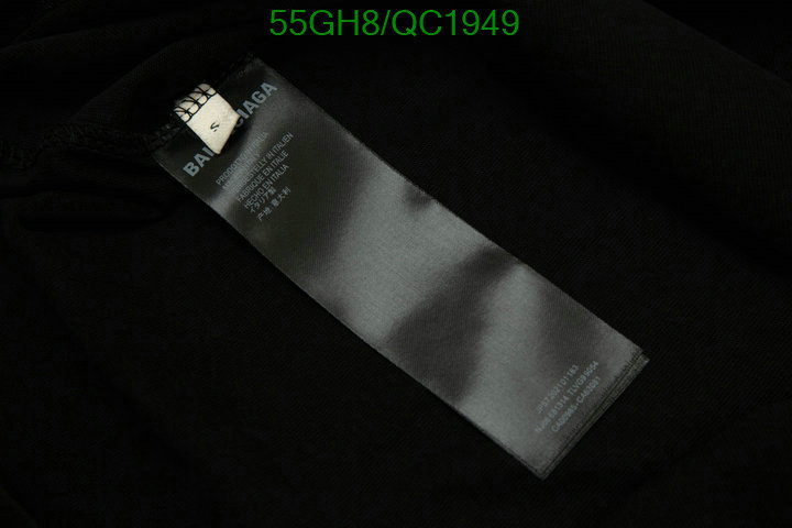 Balenciaga-Clothing Code: QC1949 $: 55USD