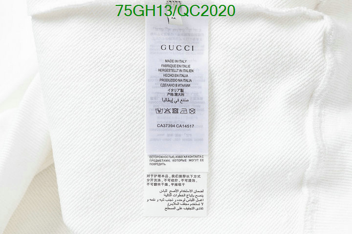 Gucci-Clothing Code: QC2020 $: 75USD