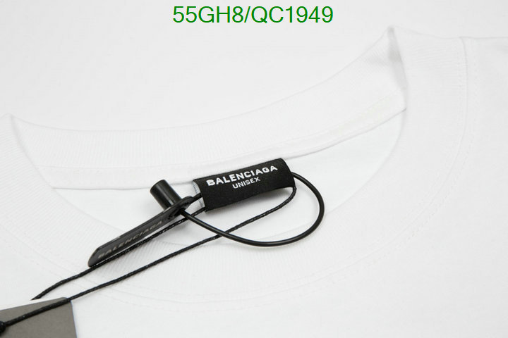 Balenciaga-Clothing Code: QC1949 $: 55USD