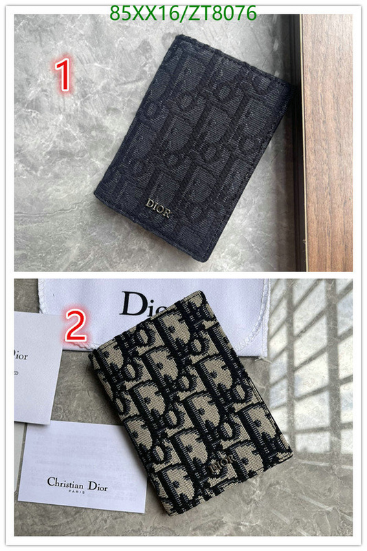 Dior-Wallet-Mirror Quality Code: ZT8076 $: 85USD