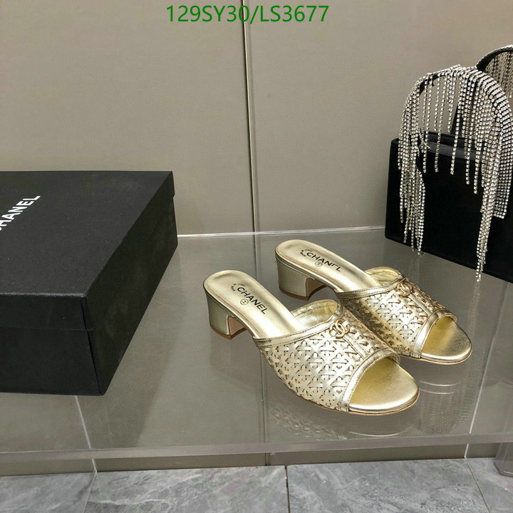 Chanel-Women Shoes Code: LS3677 $: 129USD