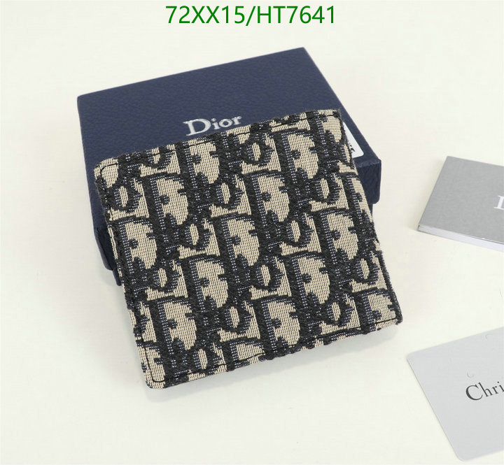 Dior-Wallet-Mirror Quality Code: HT7641 $: 72USD