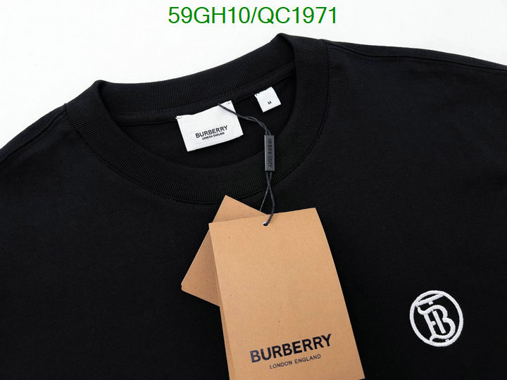 Burberry-Clothing Code: QC1971 $: 59USD