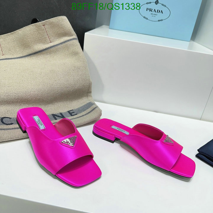 Prada-Women Shoes Code: QS1338 $: 89USD