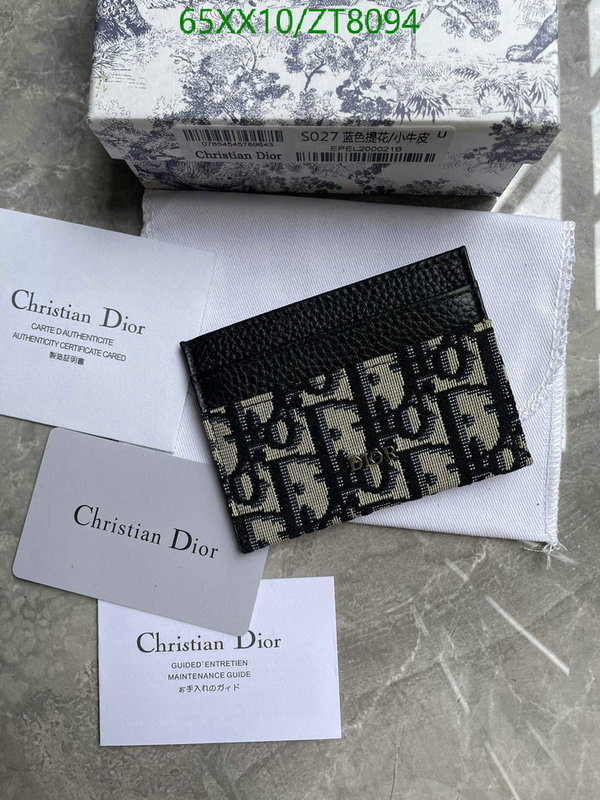 Dior-Wallet-Mirror Quality Code: ZT8094 $: 65USD