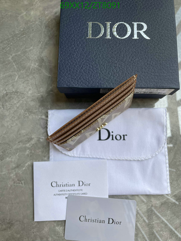 Dior-Wallet-Mirror Quality Code: ZT8091 $: 69USD