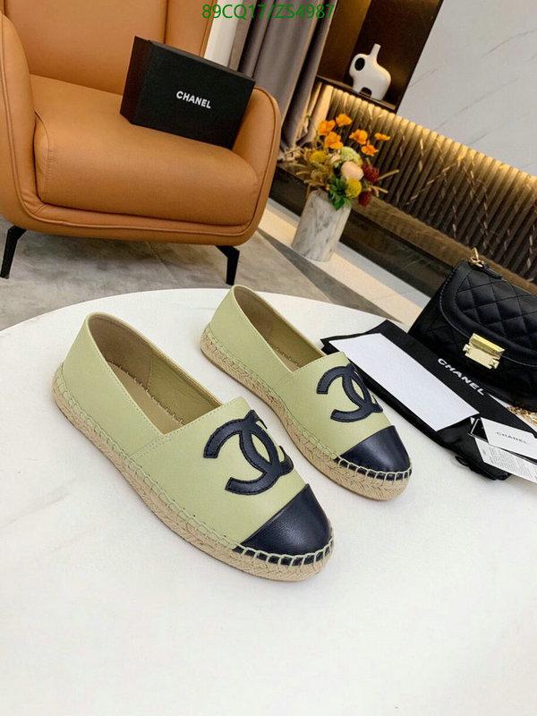 Chanel-Women Shoes Code: ZS4987 $: 89USD