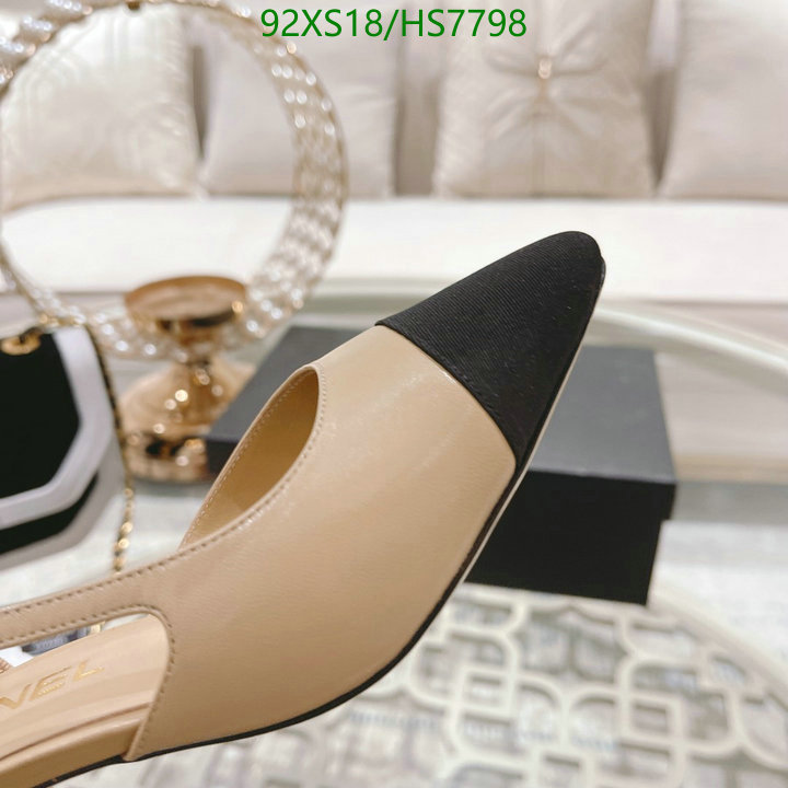 Chanel-Women Shoes Code: HS7798 $: 92USD