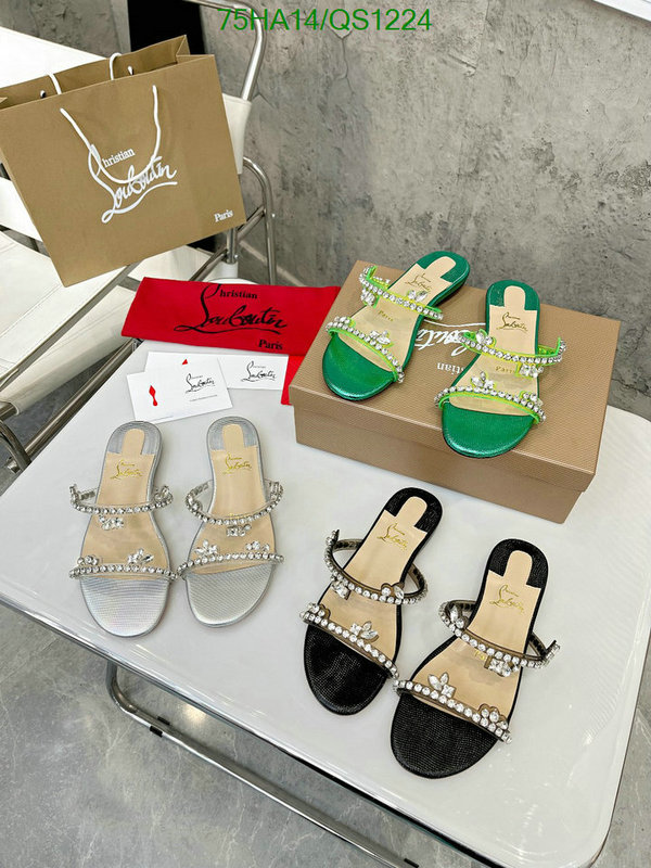 Christian Louboutin-Women Shoes Code: QS1224 $: 75USD