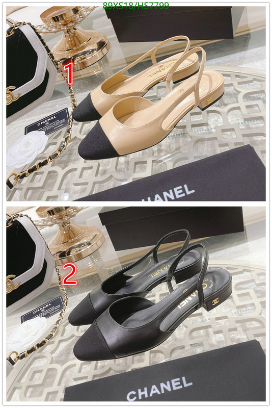Chanel-Women Shoes Code: HS7799 $: 89USD