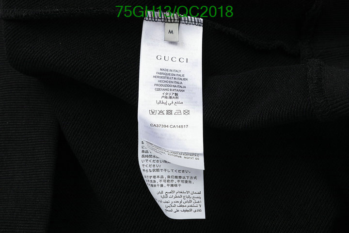 Gucci-Clothing Code: QC2018 $: 75USD