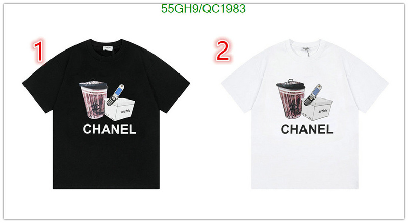 Chanel-Clothing Code: QC1983 $: 55USD