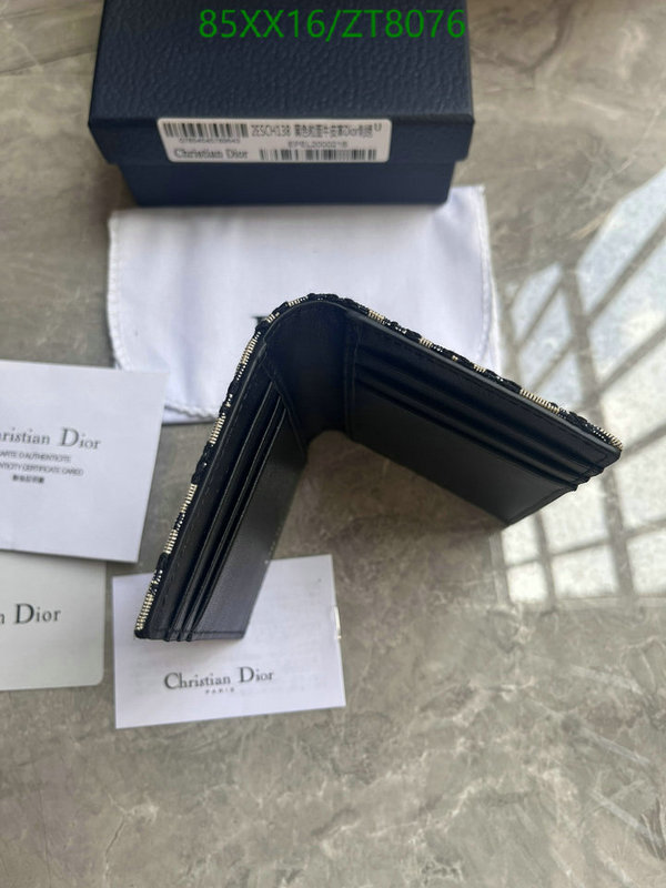 Dior-Wallet-Mirror Quality Code: ZT8076 $: 85USD