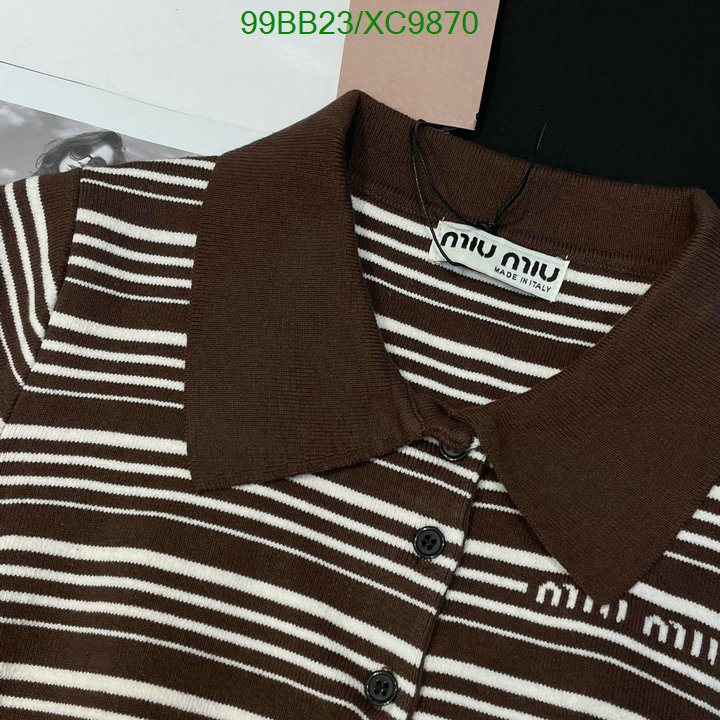 MIUMIU-Clothing Code: XC9870 $: 99USD