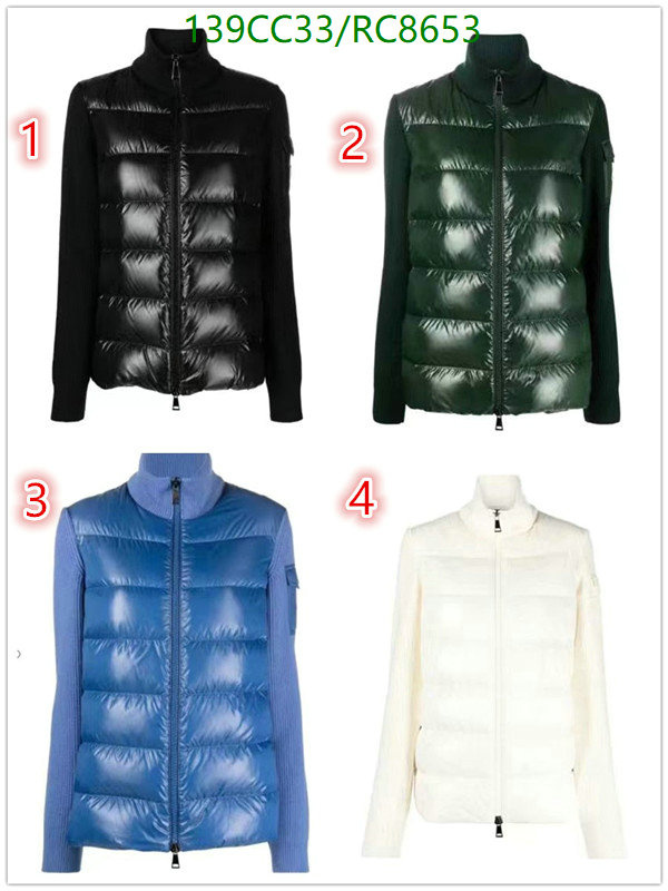 Moncler-Down jacket Women Code: RC8653 $: 139USD