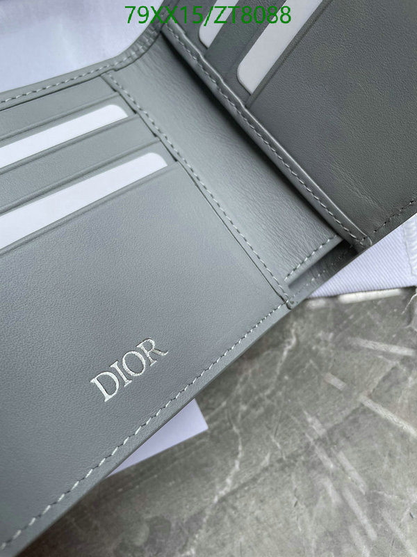 Dior-Wallet-Mirror Quality Code: ZT8088 $: 79USD