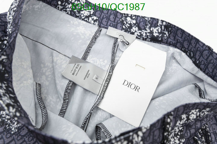 Dior-Clothing Code: QC1987 $: 65USD