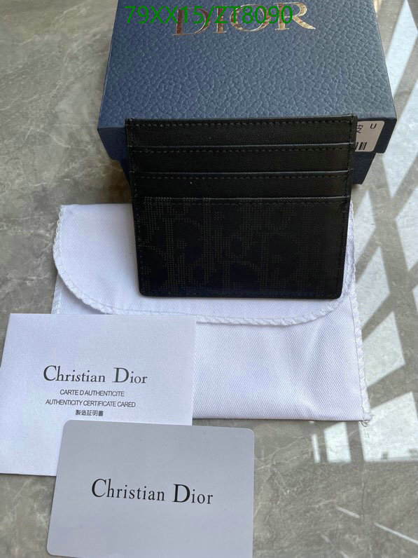 Dior-Wallet-Mirror Quality Code: ZT8090 $: 79USD