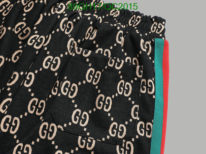 Gucci-Clothing Code: QC2015 $: 89USD