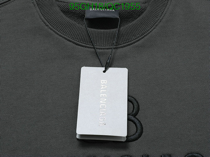 Balenciaga-Clothing Code: QC1955 $: 95USD