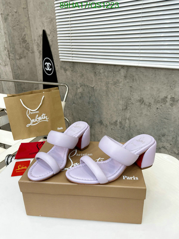 Christian Louboutin-Women Shoes Code: QS1223 $: 89USD