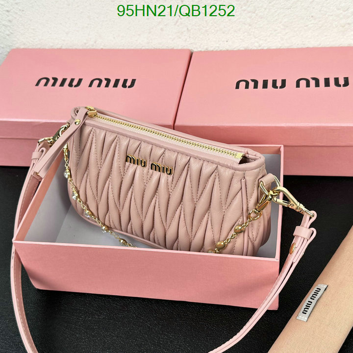 Miu Miu-Bag-4A Quality Code: QB1252 $: 95USD