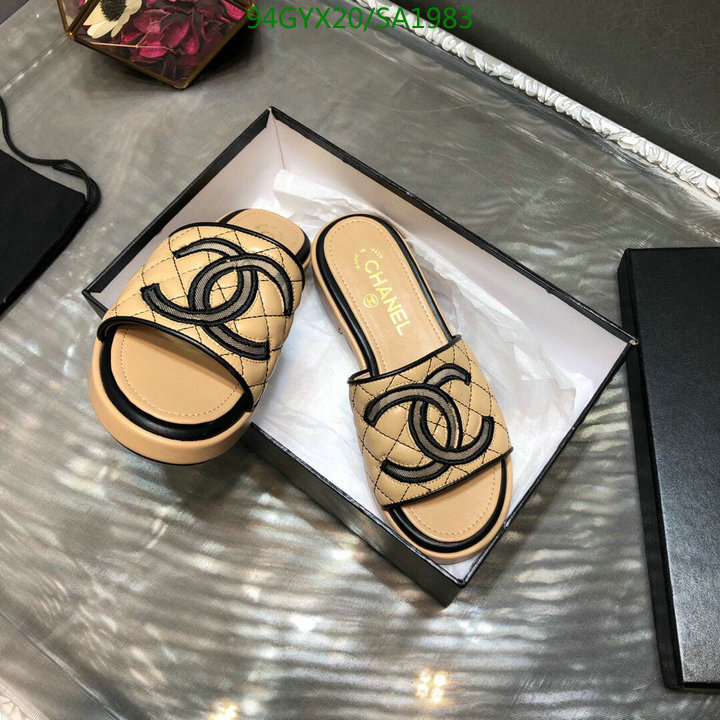 Chanel-Women Shoes Code: SA1983 $: 94USD