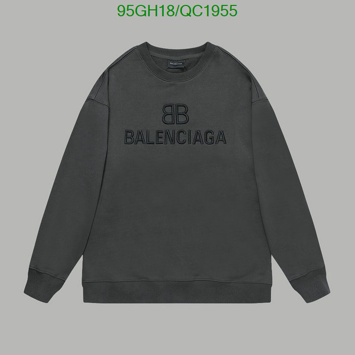 Balenciaga-Clothing Code: QC1955 $: 95USD