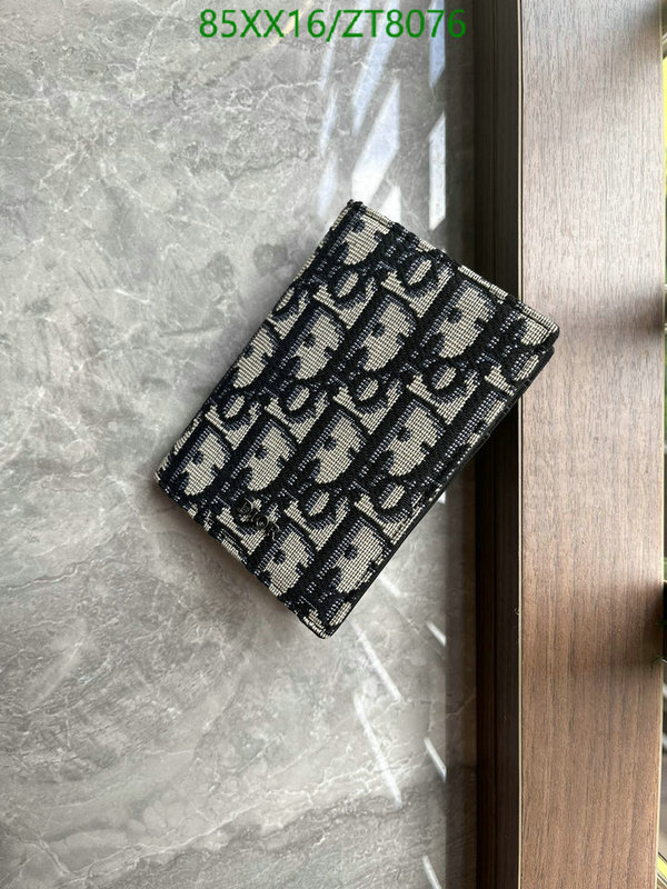 Dior-Wallet-Mirror Quality Code: ZT8076 $: 85USD