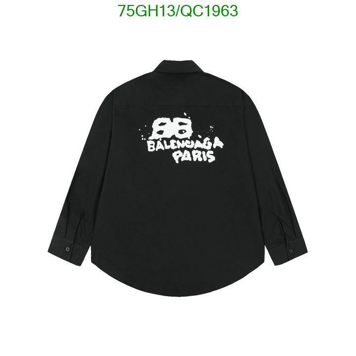 Balenciaga-Clothing Code: QC1963 $: 75USD