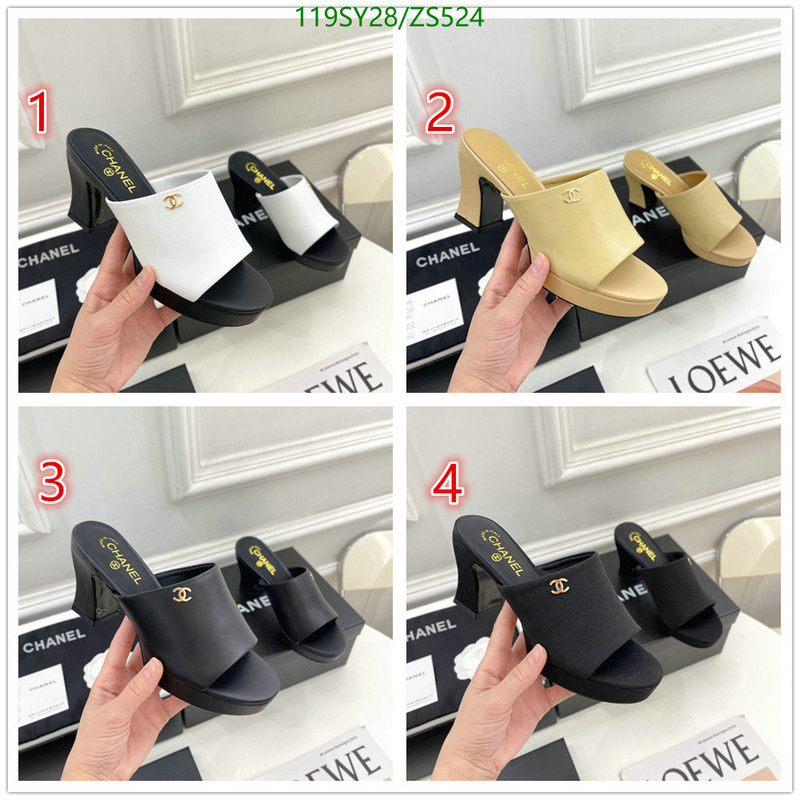 Chanel-Women Shoes Code: ZS524 $: 119USD