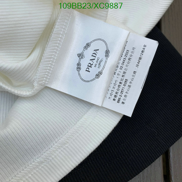 Prada-Clothing Code: XC9887 $: 109USD