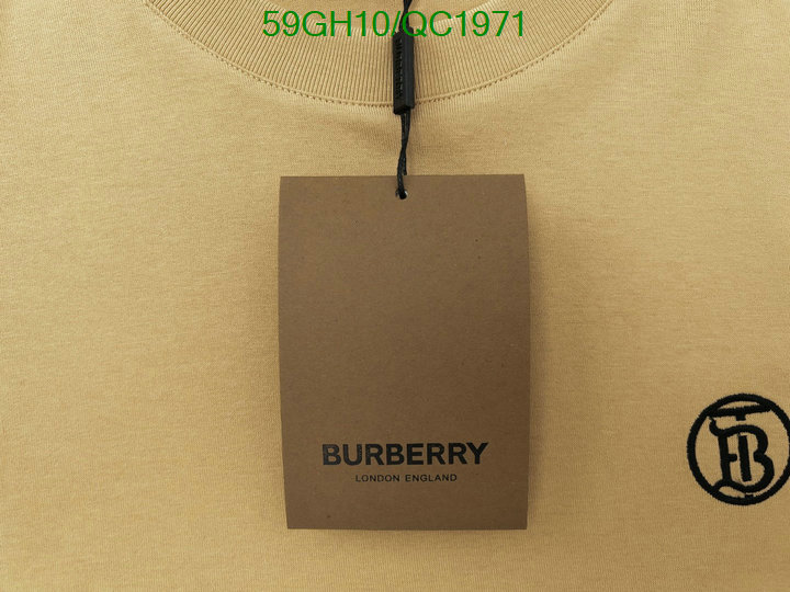 Burberry-Clothing Code: QC1971 $: 59USD