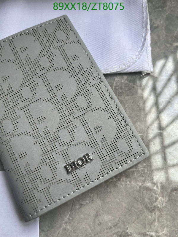 Dior-Wallet-Mirror Quality Code: ZT8075 $: 89USD