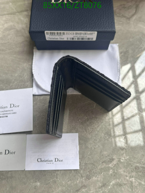 Dior-Wallet-Mirror Quality Code: ZT8076 $: 85USD