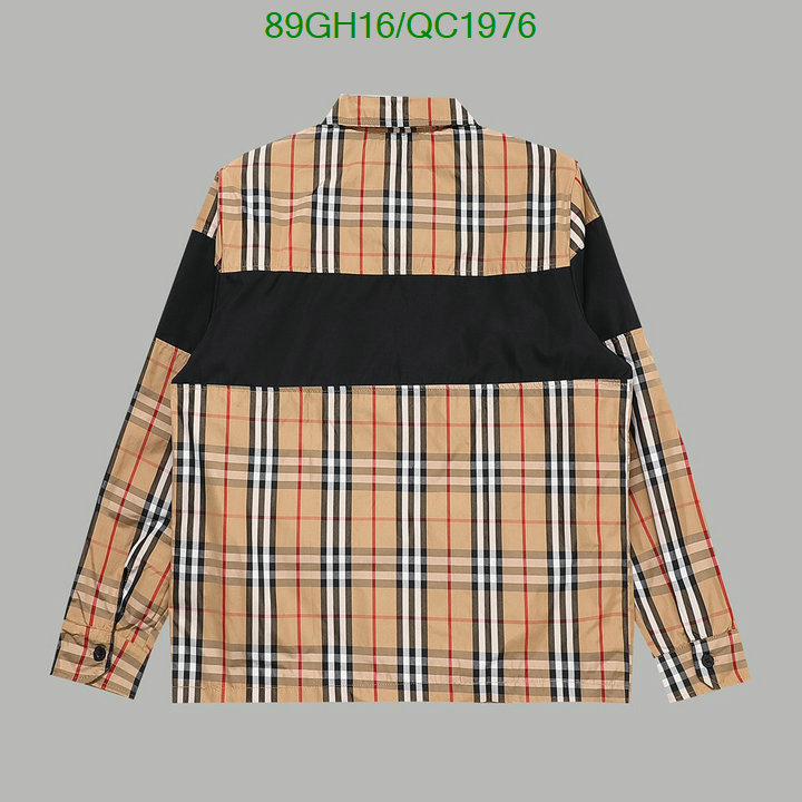 Burberry-Clothing Code: QC1976 $: 89USD