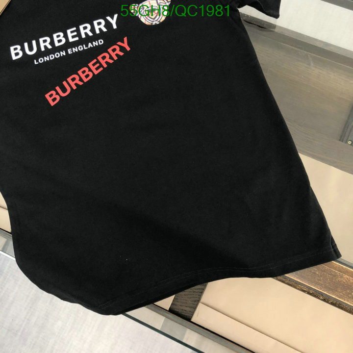 Burberry-Clothing Code: QC1981 $: 55USD