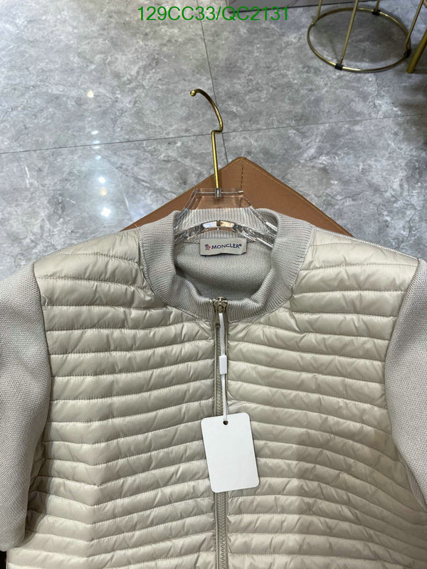 Moncler-Down jacket Women Code: QC2131 $: 129USD